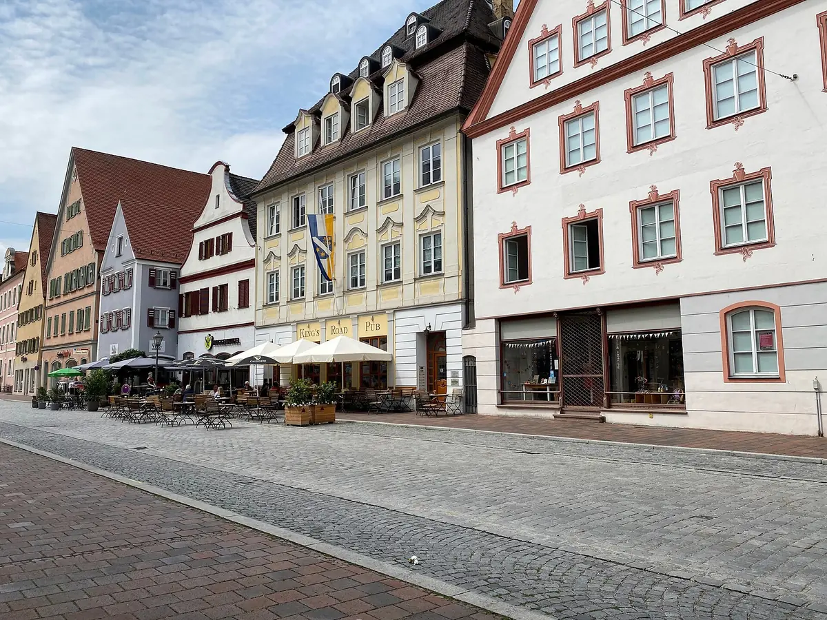 Königstraße in Dillingen an der Donau