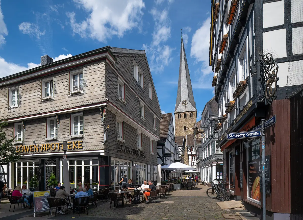 Altstadt Hattingen mit St. Georg
