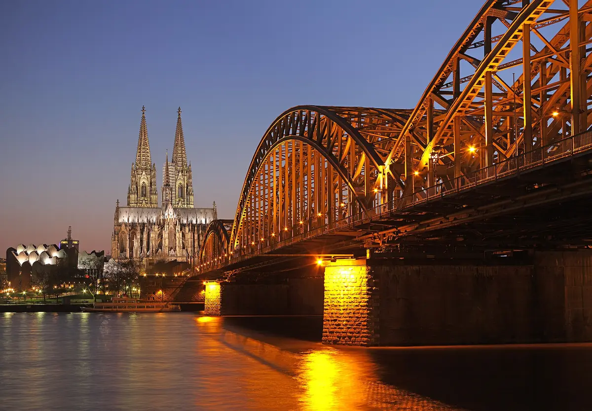 Kölner Dom und Hohenzollernbrücke