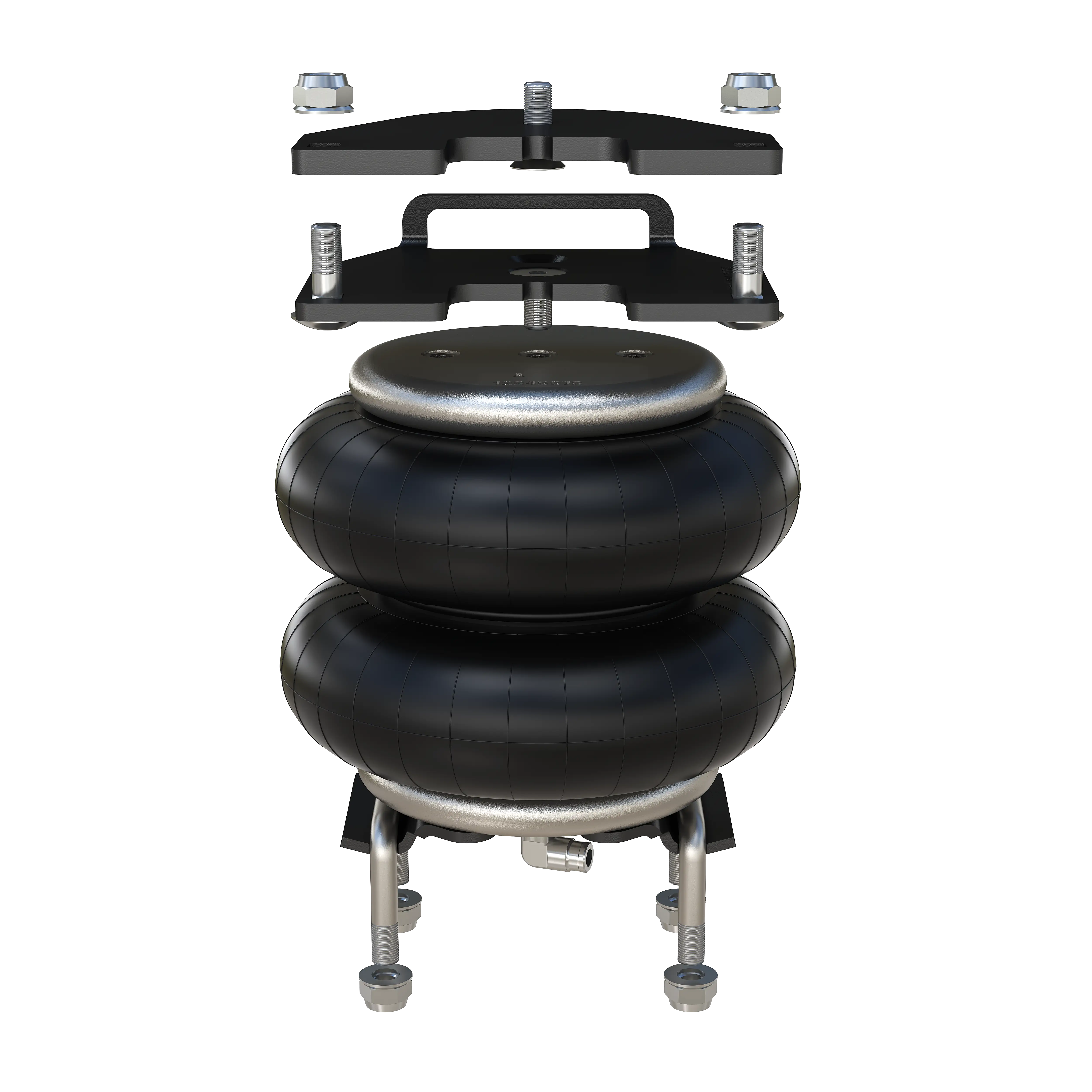 AirLift Maxi - Zusatzluftfederung 2-Kreis 8" für Eurochassis x250 (Hinterachse)